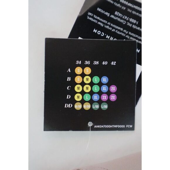 Maidenform DM2322-JDQ Women's Sz M Blush Pink Lace Trim Triangle Rib Bralette - Picture 4 of 9